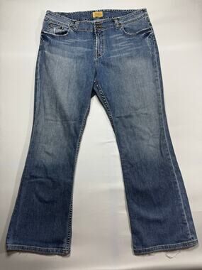 BKE Buckle Women's Wendi Stretch‎ Bootcut Blue  Jeans - Size 34x29.5 (36x30)*